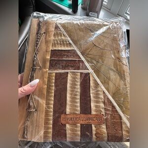 Vintage Photo Album with Cream Pages